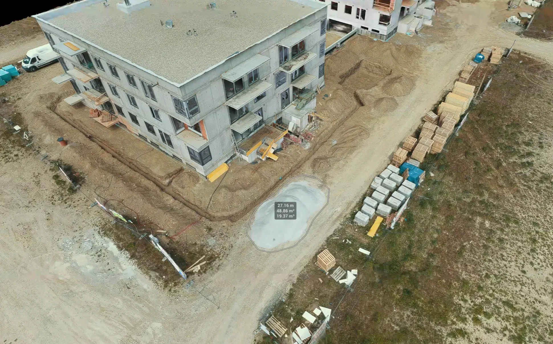 Kontext projektu – monitoring výstavby a porovnanie v čase